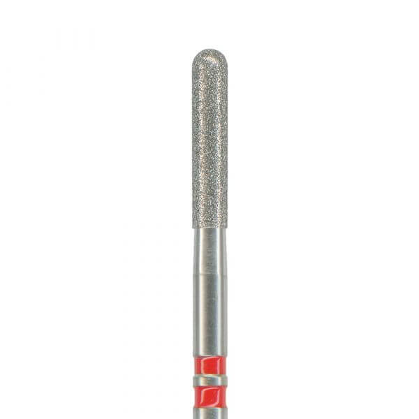 NTI Z-Cut FG Diamond Instrument - Round End Cylinder