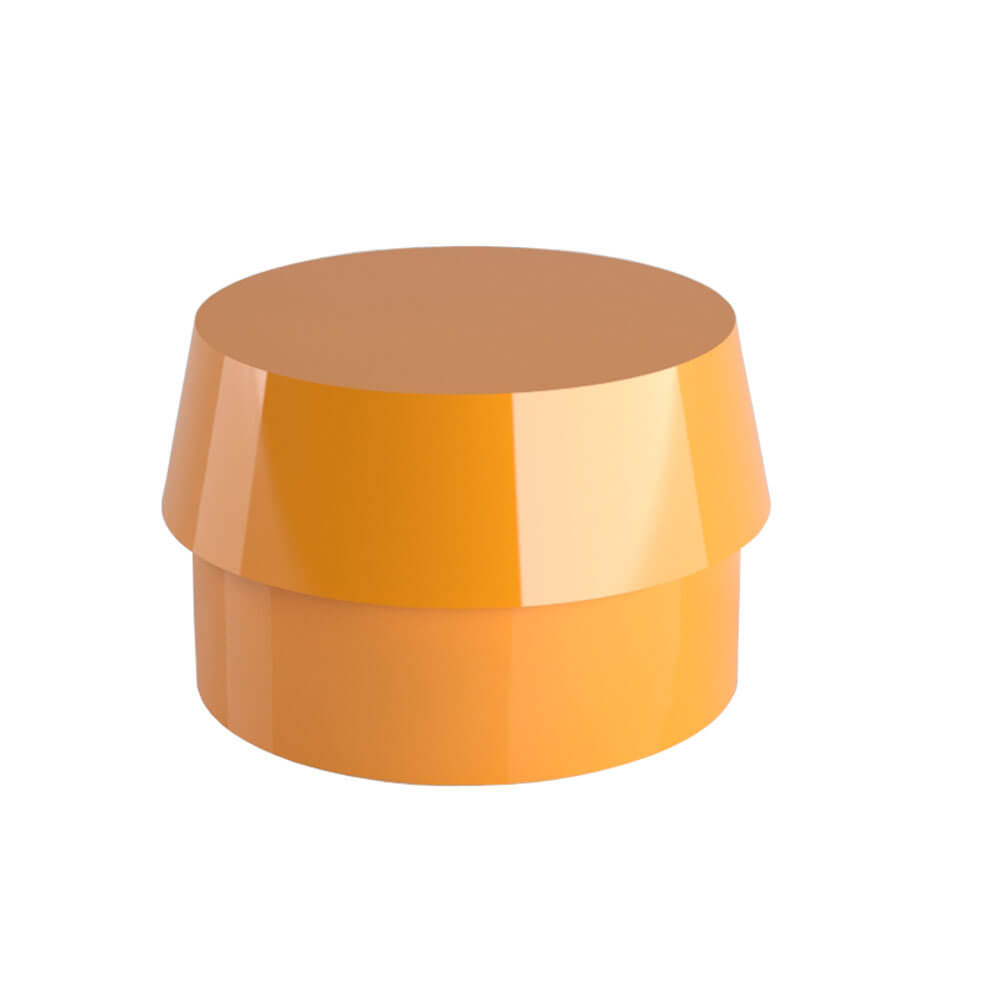 Rhein83 Pink Silicone Caps For Ball Attachment – Undersized 2.2mm, Soft 0.9kg Retention – 10-Pack