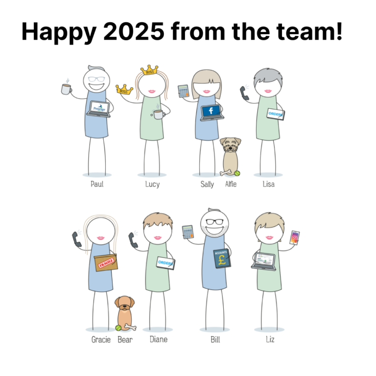 Cartoon HNY 2025 Mobile